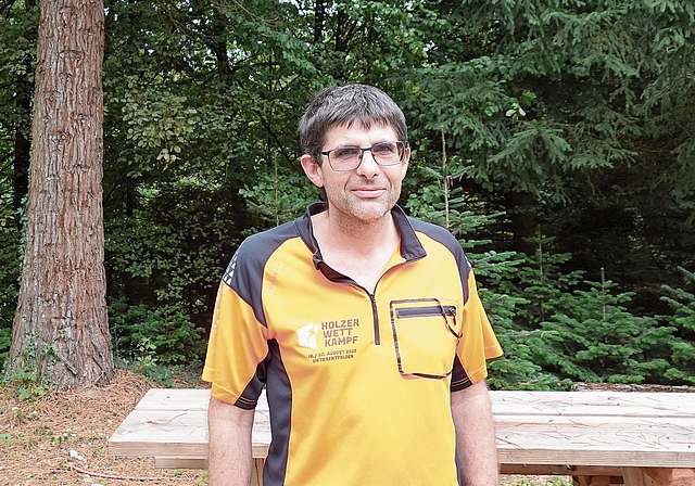 Martin Hollenstein beim Rotchrüz.Bild: zvg
